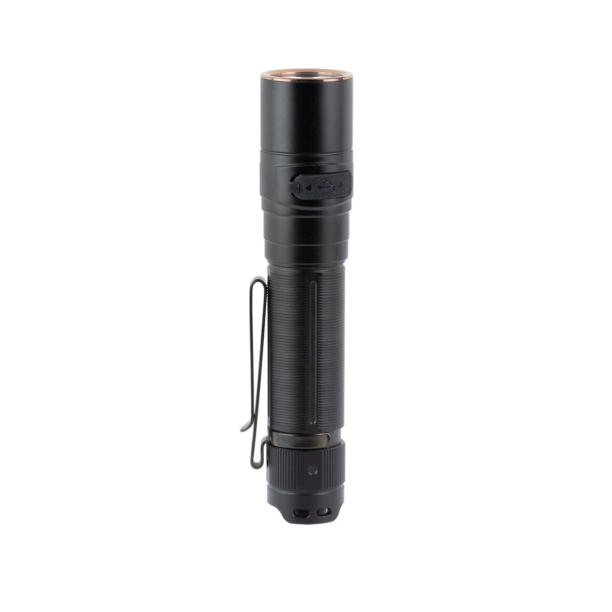 FENIX LD30R, Flashlight, White LED, 1,700 Lumens, 5.11" Long, Anodized Finish, Black, Includes Rechargeable 18650 Battery and USB Type-C Charging Cable