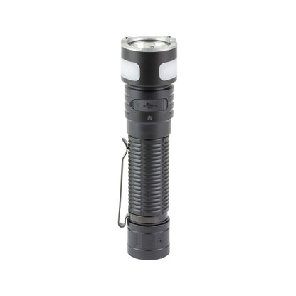 FENIX LD35R, Flashlight, White/Red/Blue LED, 1,800 Lumens, Anodized Finish, Black, Includes Rechargeable 18650 Battery and USB Type-C Charging Cable