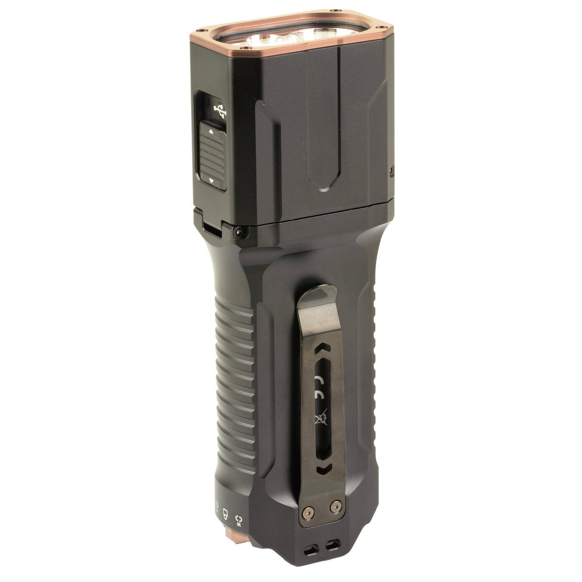 FENIX TK28R, Flashlight, White/Red LED, 6,500 Lumens, Anodized Finish, Black, Includes (2)-Rechargeable 18650 Batteries and USB Type-C Charging Cable