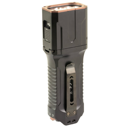 FENIX TK28R, Flashlight, White/Red LED, 6,500 Lumens, Anodized Finish, Black, Includes (2)-Rechargeable 18650 Batteries and USB Type-C Charging Cable