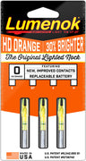Lumenok Lighted Nock Gt-series HD Orange 3PK