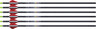 Tenpoint Xbow Arrow Acu-x RD 20" W/acu-x Nock .001" 6PK
