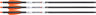 Wicked Ridge Xbow Arrow Match 400 Carbon 20" Alpha HP 3PK