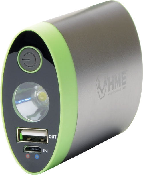 HME Hand Warmer Rechargeable 5 Hour W/led Torch Light