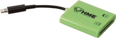HME Memory Card Reader Micro USB Apple Iphone OR Ipad