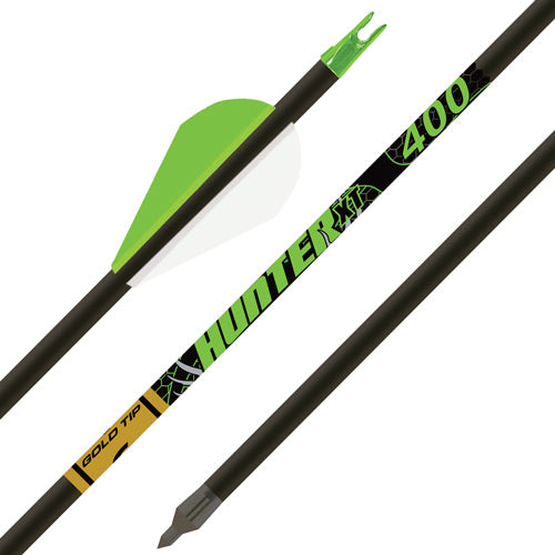 Gold TIP Arrow Hunter XT 300 2" Raptor Vanes 1/2doz