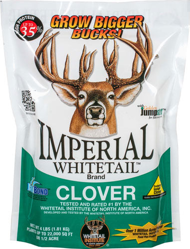 Whitetail Institute Imperial Clover 1/4 Acre 2LB Sprng/fall