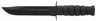 Ka-bar Fighting/utility Knife 7" W/plastic Sheath Black