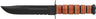 Ka-bar Fighting/utility Knife 7" Srrtd W/leather Sheath Usmc
