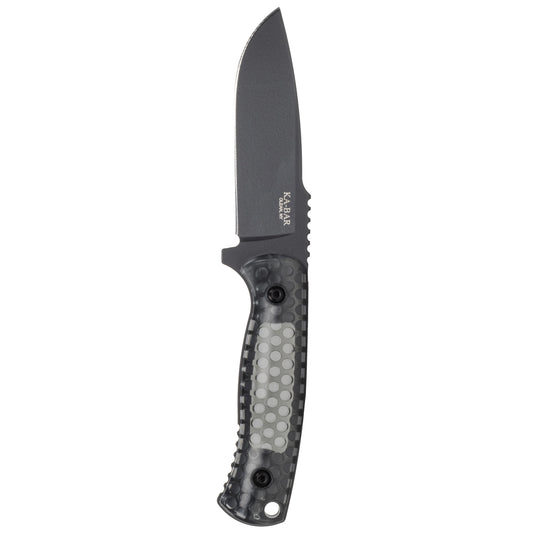 Kbar Cool Name Drop Point BLK W/shth