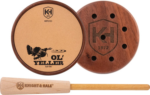 Knight AND Hale OL' Yeller POT Call Walnut Sla-tek