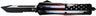 Templar Knife Large OTF Full US 3.5" Black Tanto Serrated