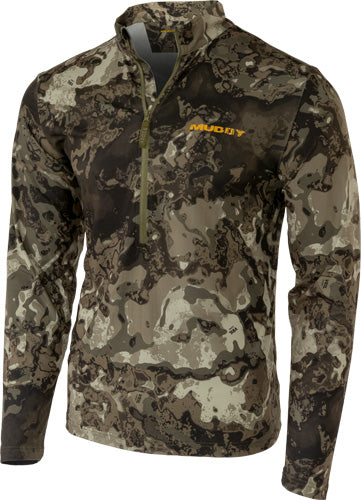 Muddy TRX Lightweight Quarter ZIP Veil Canyon Grey 2x-large