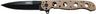 Crkt M16-03bk 3.5" Plain Edge Spear Point Black Blade Bronze