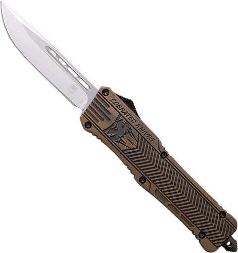 Cobratec Medium Ctk1 OTF Certakote Bronze 3" DRP Point