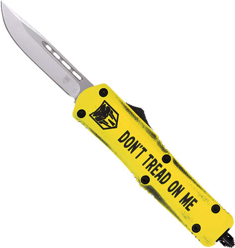 Cobratec Medium FS3 OTF Don't Tread ON ME 3" Drop Point