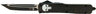 Templar Knife Slim OTF Fallen 3.1" Black Tanto