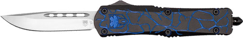 Cobratec Medium Fs-3 OTF Fractured Black Blue 3" D2