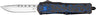 Cobratec Medium Fs-3 OTF Fractured Black Blue 3" D2