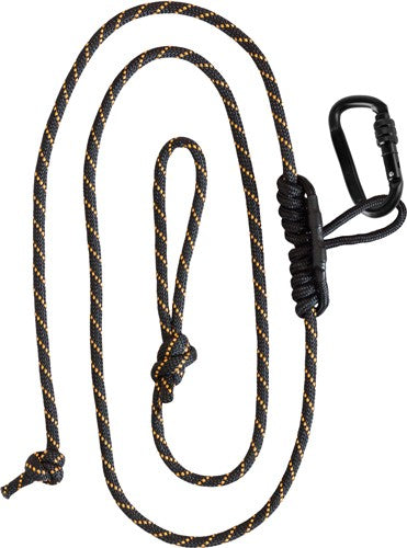 Muddy Safety Harness Lineman's Rope W/carabiner & Prusik Knot