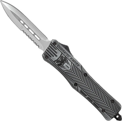 Cobratec Medium Ctk1 OTF Stonewash 3" Dagger Serrated