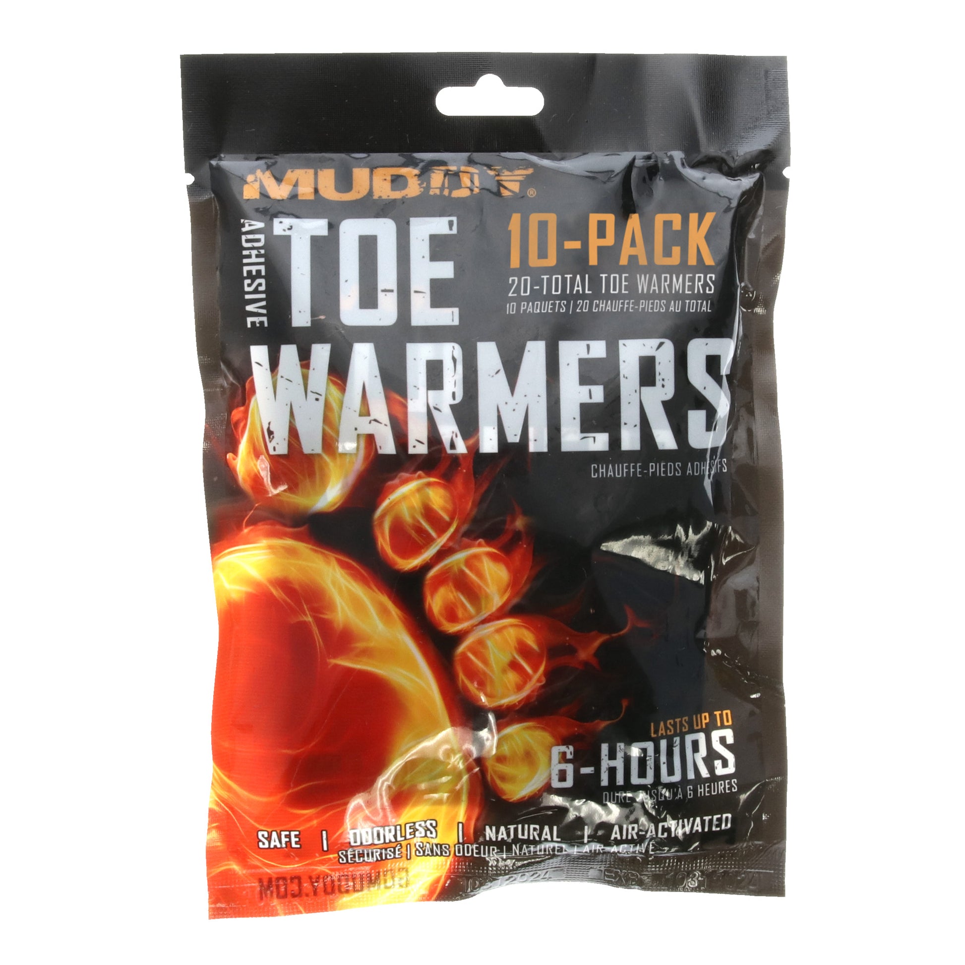 Muddy Disposable TOE Warmer 10 Pack