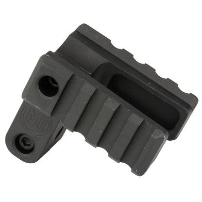 Midwest Industries Alpha Light Mount, Fits Barrels with Diameter .580 - .700, 2.1" 1913 Rail on Each Side, Black