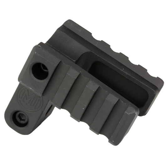 Midwest Industries Alpha Light Mount, Fits Barrels with Diameter .580 - .700, 2.1" 1913 Rail on Each Side, Black