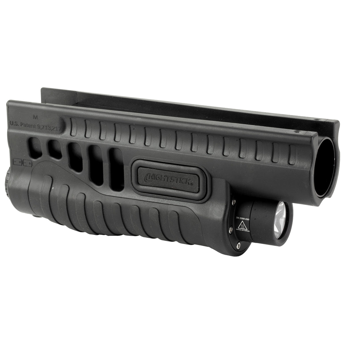 Nightstick SFL-11WL, Nightstick Flashlight, Fits Mossberg 500/590/Shockwave, Black, Includes (2) CR213A Batteries