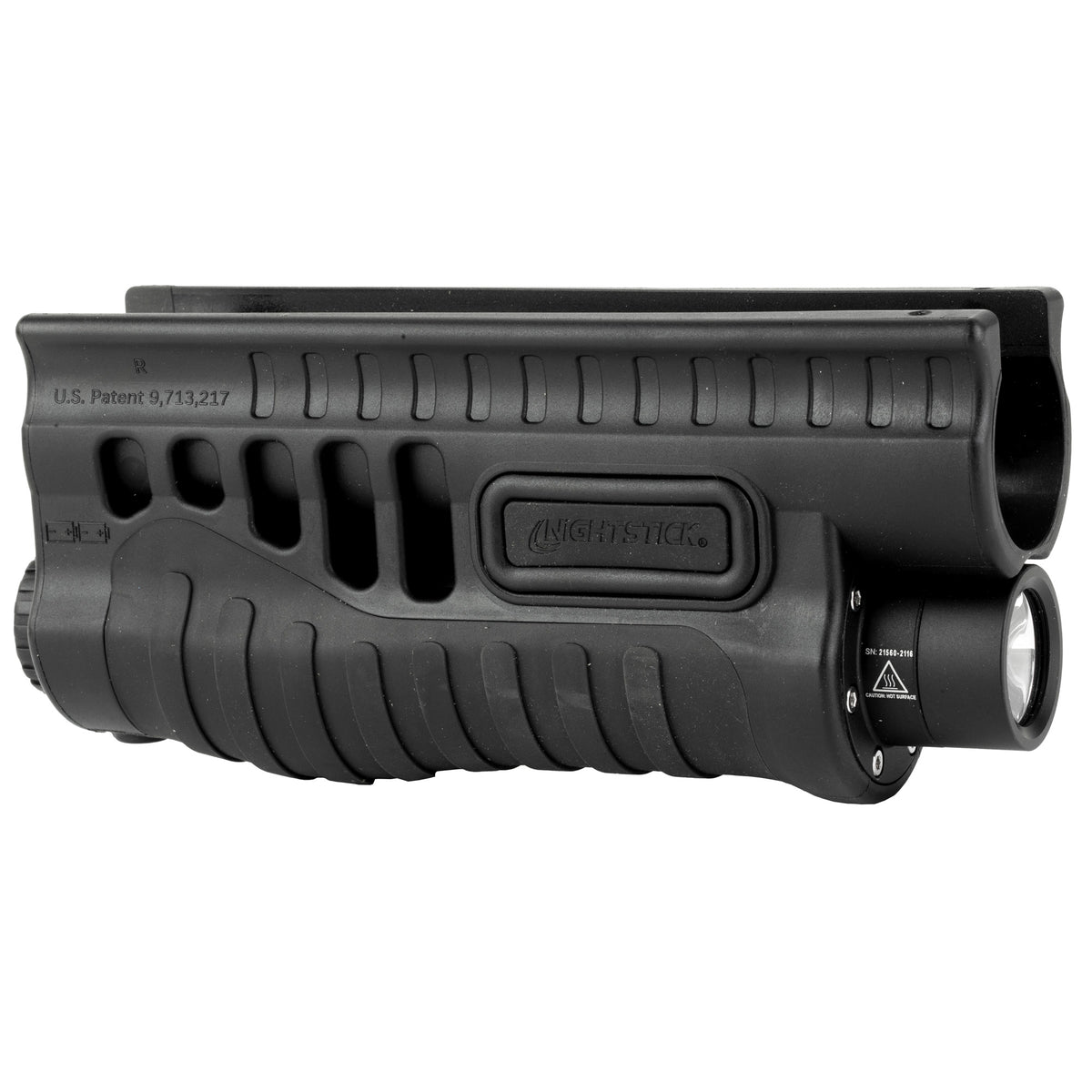 Nightstick SFL-13WL, Nightstick Flashlight, Fits Remington 870/TAC-14, Black, Includes 2 CR123A