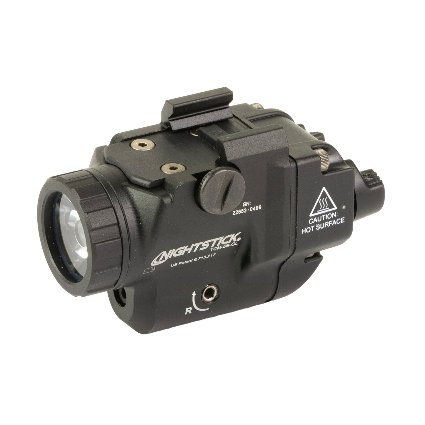 Nightstick Subcmpct WML W/laser BLK
