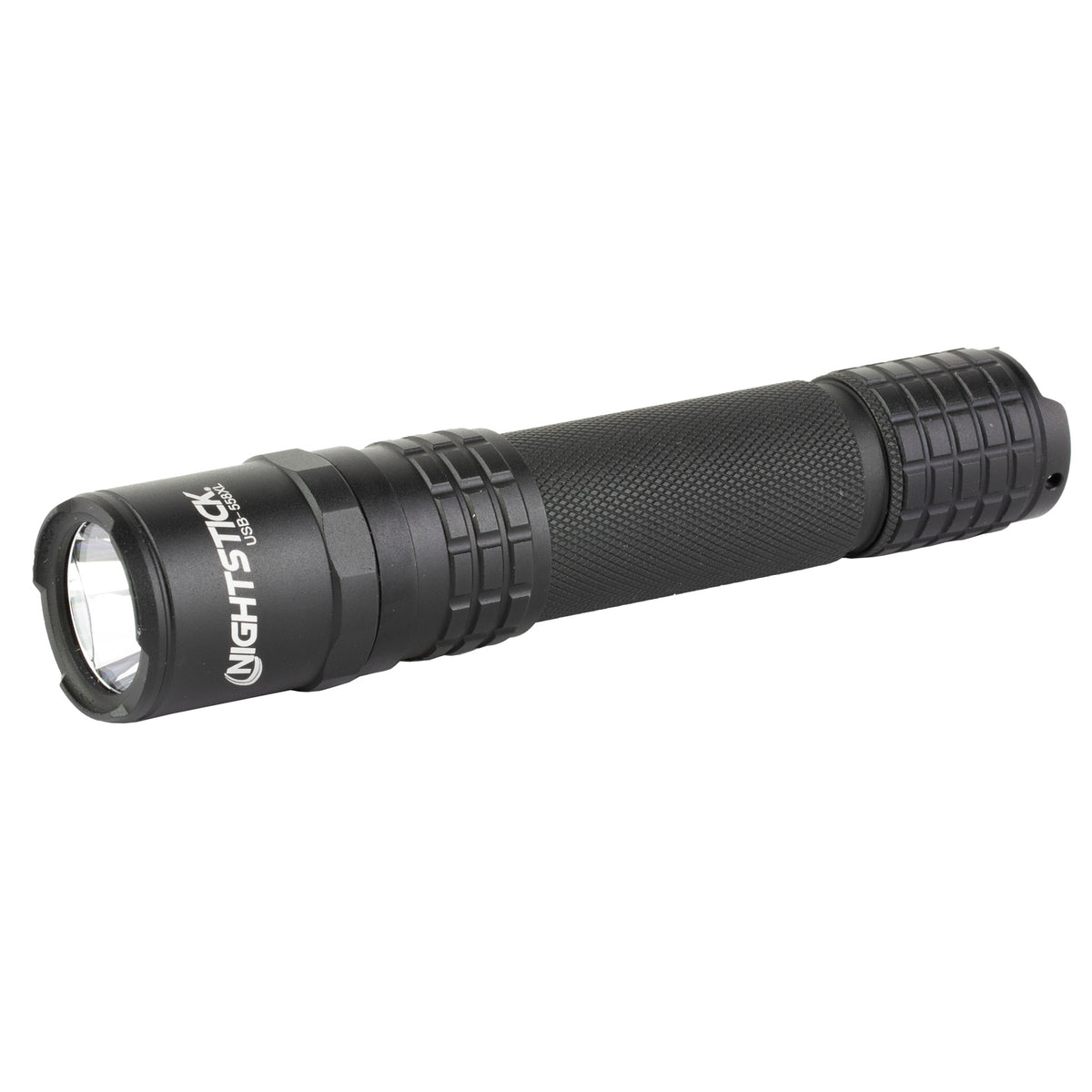 Nightstick USB-558XL, Rechargeable Tactical Flashlight, 1100 Lumens, 11,3843 Candela, Black, 2 Hours of Runtime, IP-X7 Waterproof
