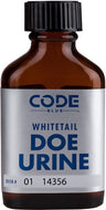 Code Blue Deer Lure DOE Urine 1FL Ounce Bottle