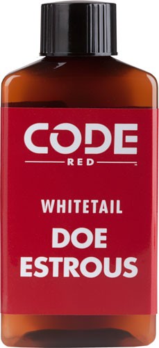 Code RED Deer Lure DOE Estrus 4FL Ounces Bottle
