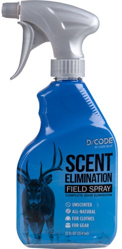 D-code Scent Elimination 12fl Ounces Spray Bottle