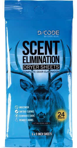 D-code Dryer Sheets 24-pack