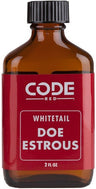 Code RED Deer Lure DOE Estrus 2FL Ounces Bottle