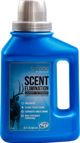D-code Laundry Detergent Unscented 32fl Ounces Bottle