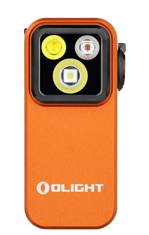 Olight Oclip PRO 600 Lumens Rechargeable Orange