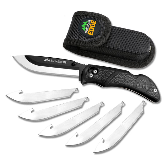 OD Edge Razor Lite 3.5" 6 Blds BLK