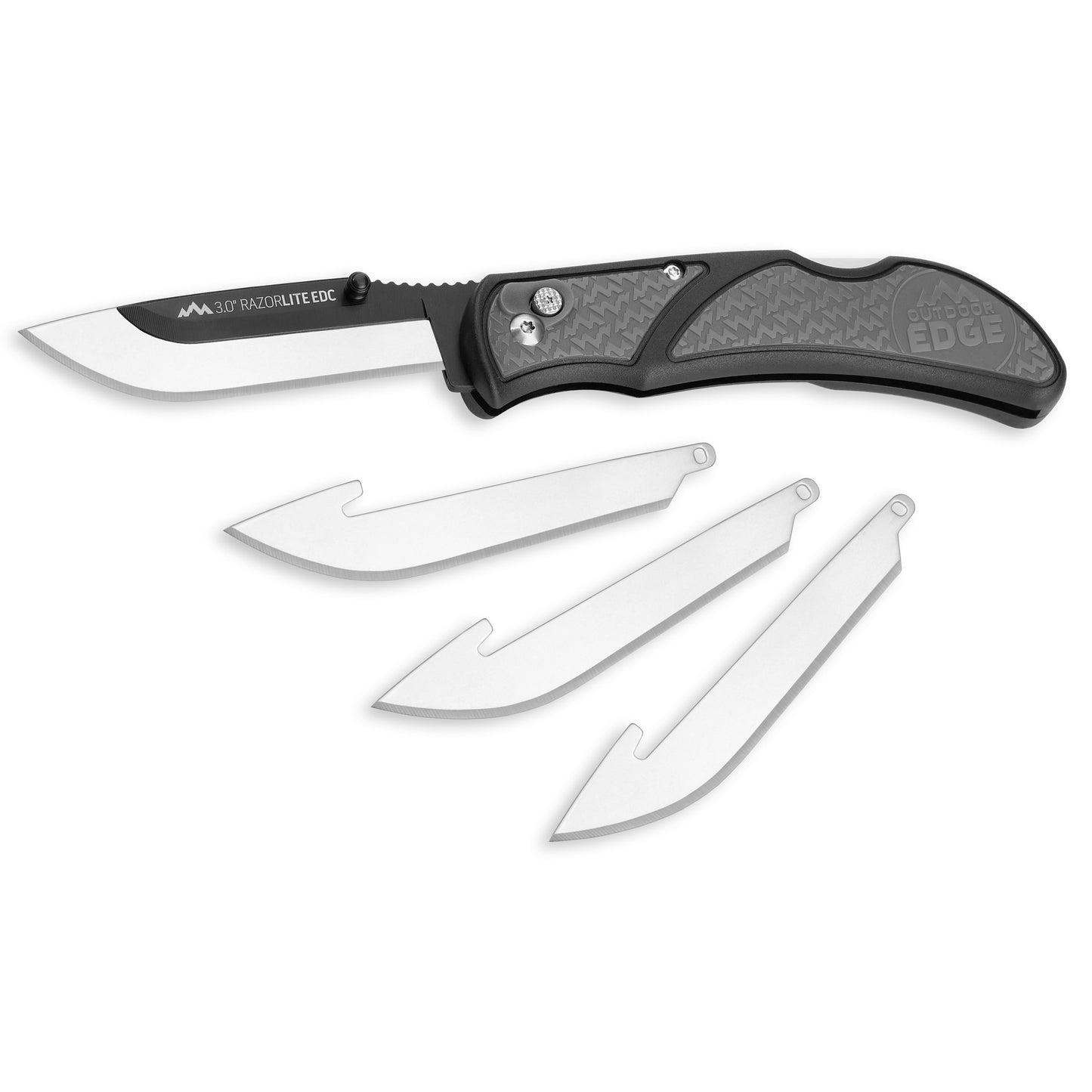 OD Edge Razor-edc LT 3.0" 4 Blds GRY