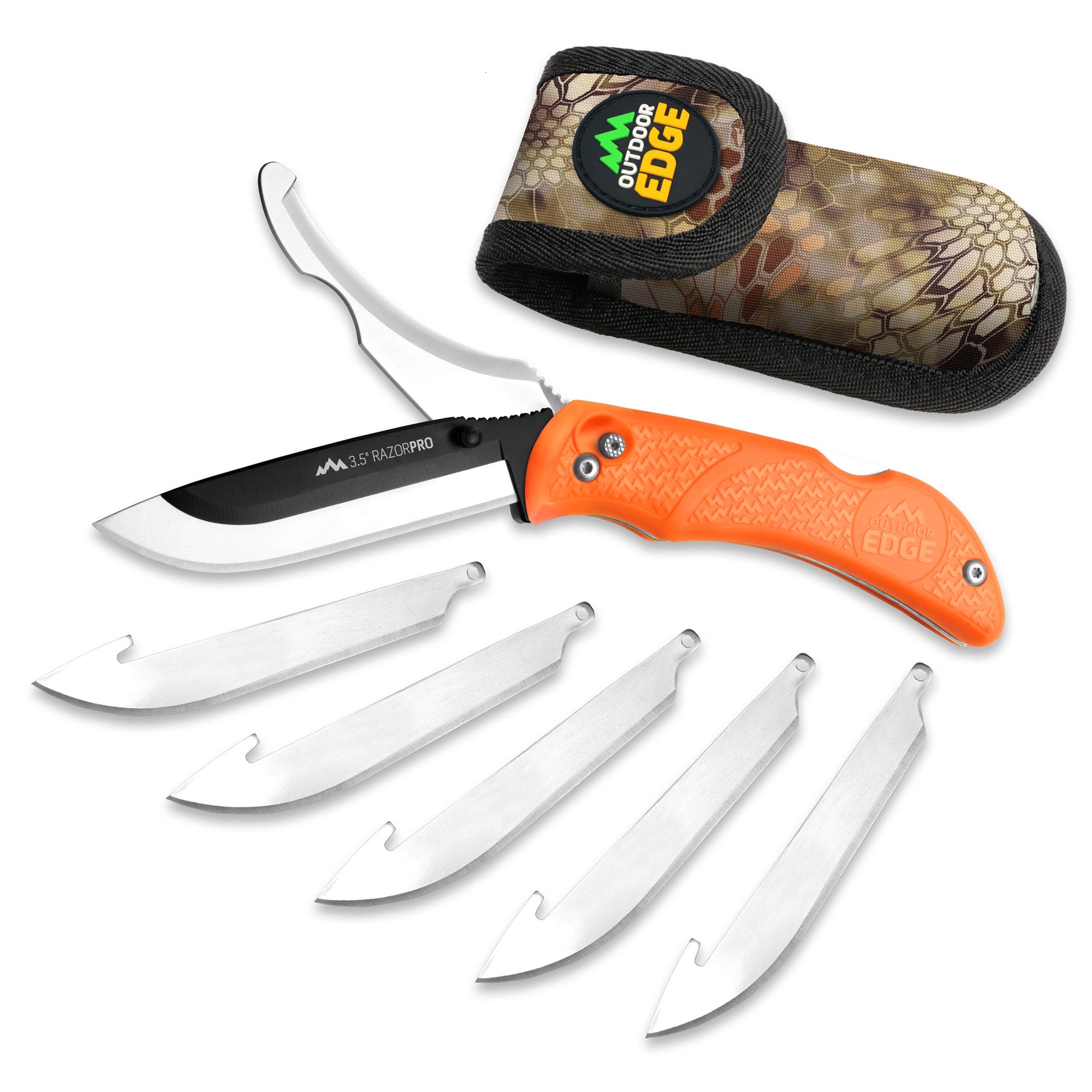 OD Edge Razor-pro G 3.5" 6 Blds ORG