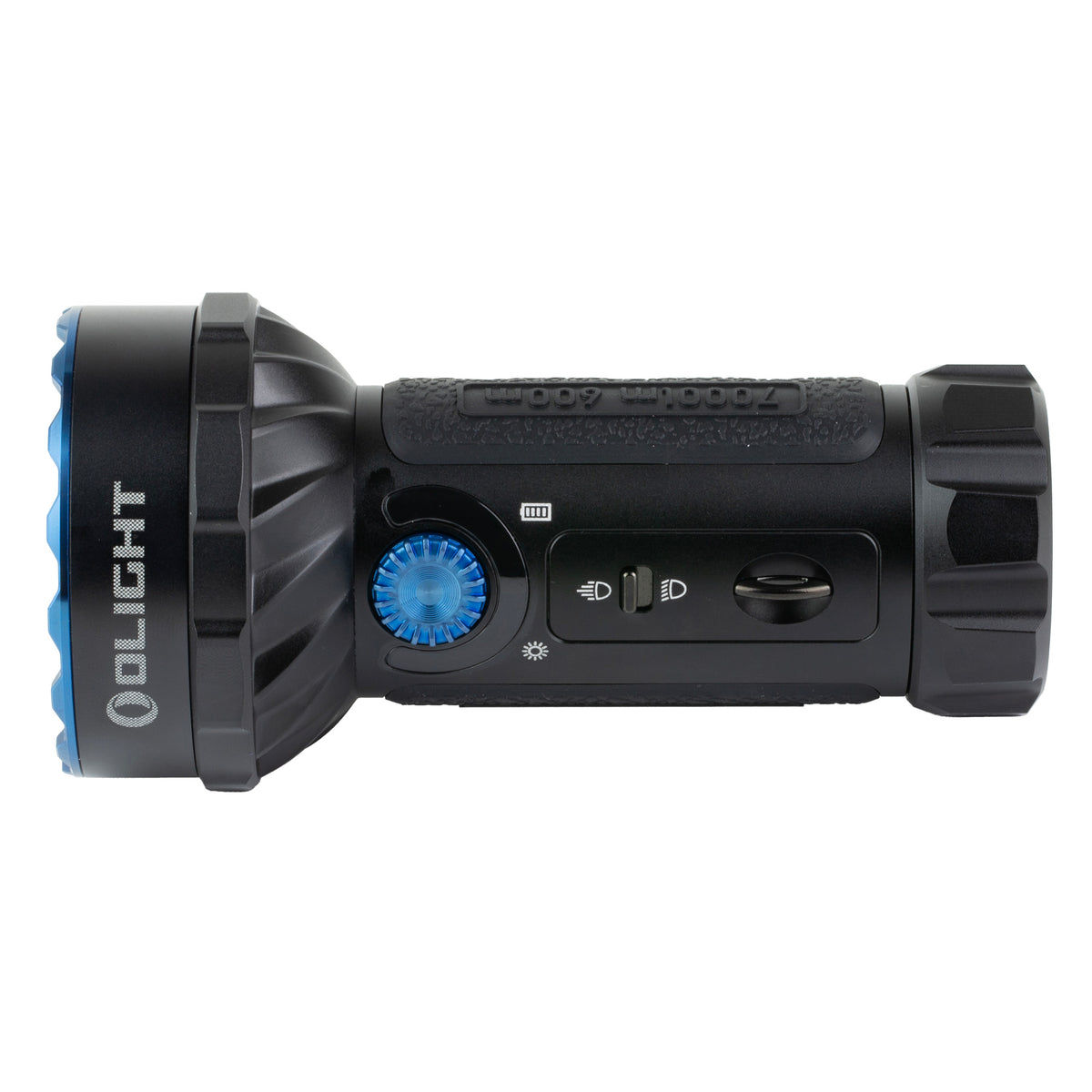 Olight Marauder Mini, Rechargeable Handheld Flashlight, RGB Light, 7,000 Lumens, Black