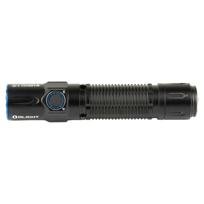 Olight Warrior 3S, Rechargeable Handheld Flashlight, 2,300 Lumens, Black