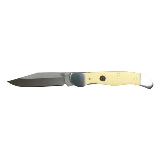 Abkt Roper Pecos 2.5" Liner Lock Cream Handles
