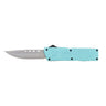 Cobratec Lightweight OTF Mint Blue 3.25" Drop Point