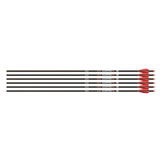 Easton Arrow 6.5mm Match Grade 400 W/3" AAE Hybrid Vanes 6pk<