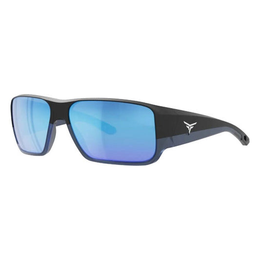Force Flex Sunglasses Kingfish Brown Blue Mirror Nonpolarized