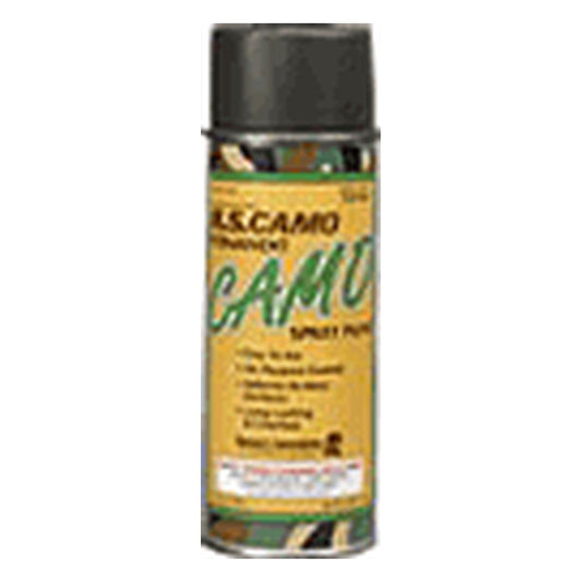 HS Camo Spray Paint Flat Black 12oz