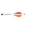NAP Quickfletch W/2" Twister Vanes White/orange/orange 6PK